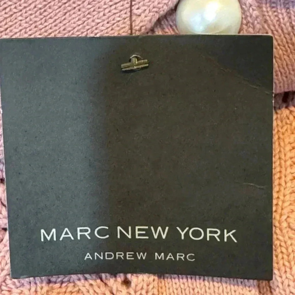 Marc New York Pink Cardigan Sweater Pearl Buttons XS & M - Picture 12 of 13